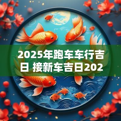 2025年跑车车行吉日 接新车吉日2025年
