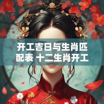 开工吉日与生肖匹配表 十二生肖开工吉日