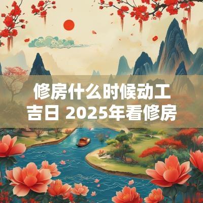 修房什么时候动工吉日 2025年看修房动工吉日