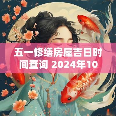 五一修缮房屋吉日时间查询 2025年10月房屋修缮吉日
