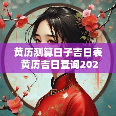 黄历测算日子吉日表 黄历吉日查询2025建房日子