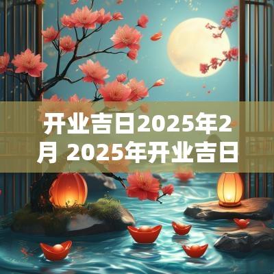 开业吉日2025年2月 2025年开业吉日吉时