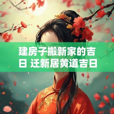 建房子搬新家的吉日 迁新居黄道吉日