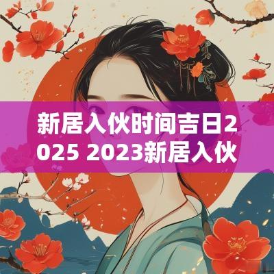 新居入伙时间吉日2025 2025新居入伙日期