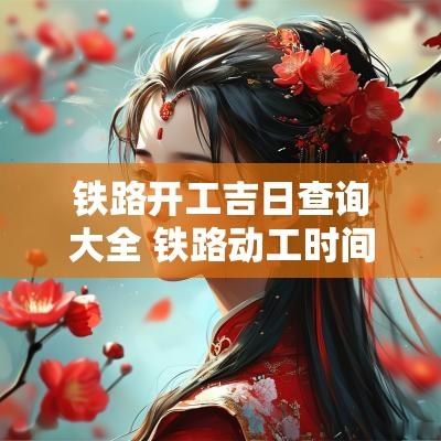 铁路开工吉日查询大全 铁路动工时间