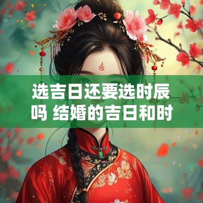 选吉日还要选时辰吗 结婚的吉日和时辰怎么选