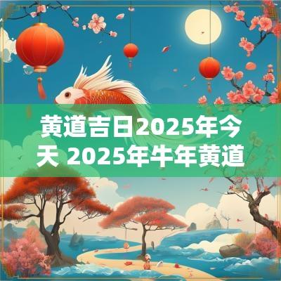 黄道吉日2025年今天 2025年蛇年黄道吉日