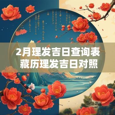 2月理发吉日查询表 藏历理发吉日对照表