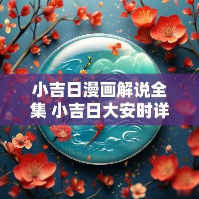 小吉日漫画解说全集 小吉日大安时详细解释