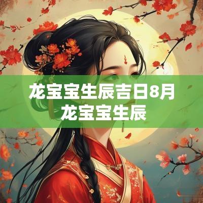 龙宝宝生辰吉日8月 龙宝宝生辰