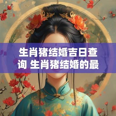 生肖猪结婚吉日查询 生肖猪结婚的最佳年龄