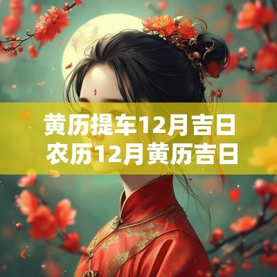 黄历提车12月吉日 农历12月黄历吉日查询