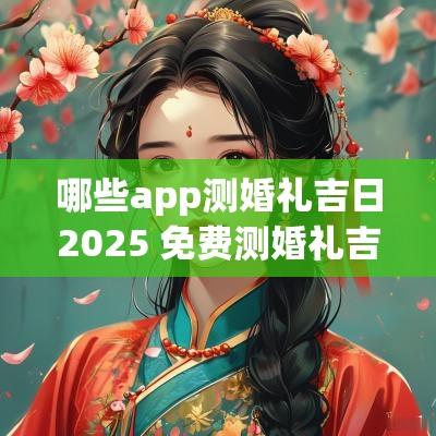 哪些app测婚礼吉日2025 免费测婚礼吉日查询软件