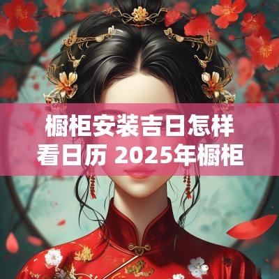 橱柜安装吉日怎样看日历 2025年橱柜安装吉日吉时
