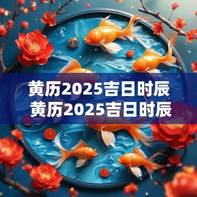 黄历2025吉日时辰 黄历2025吉日时辰查询
