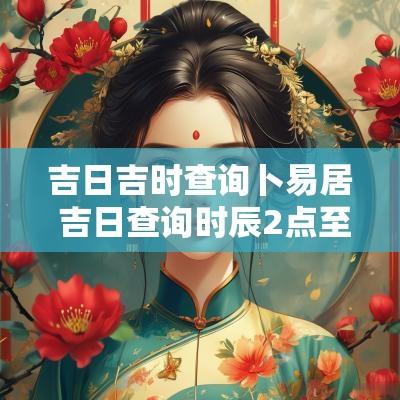 吉日吉时查询卜易居 吉日查询时辰2点至5点