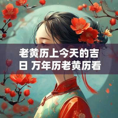 老黄历上今天的吉日 万年历老黄历看吉日今天
