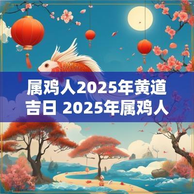 属鸡人2025年黄道吉日 2025年属鸡人的吉祥色