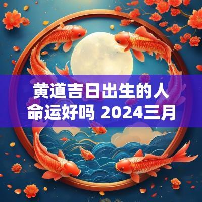 黄道吉日出生的人命运好吗 2025三月出生黄道吉日