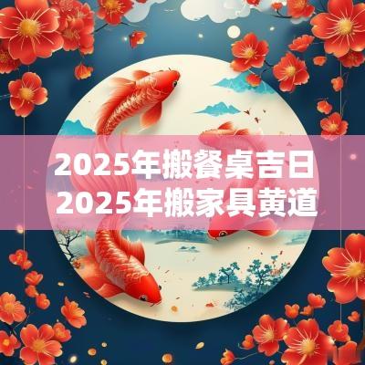 2025年搬餐桌吉日 2025年搬家具黄道吉日