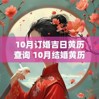 10月订婚吉日黄历查询 10月结婚黄历吉日查询