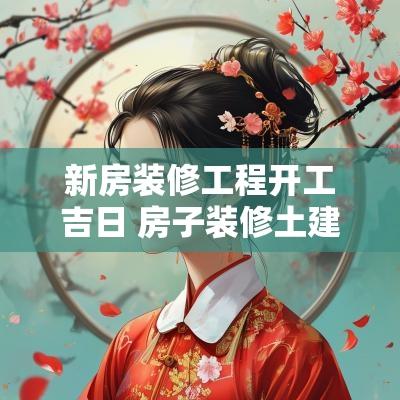 新房装修工程开工吉日 房子装修土建开工吉日