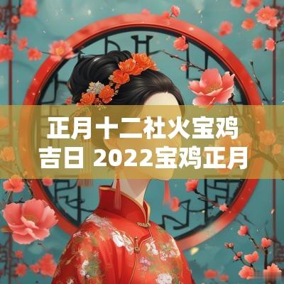 正月十二社火宝鸡吉日 2025宝鸡正月十五社火时间表