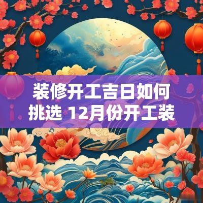 装修开工吉日如何挑选 12月份开工装修吉日