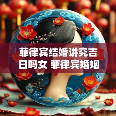 菲律宾结婚讲究吉日吗女 菲律宾婚姻好不好