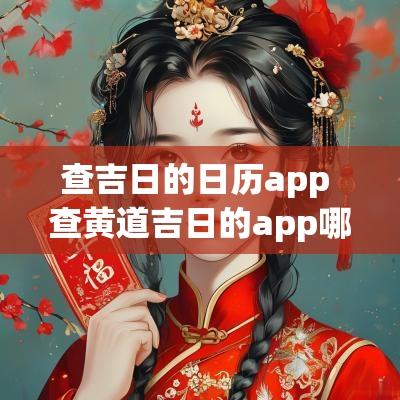 查吉日的日历app 查黄道吉日的app哪个好用