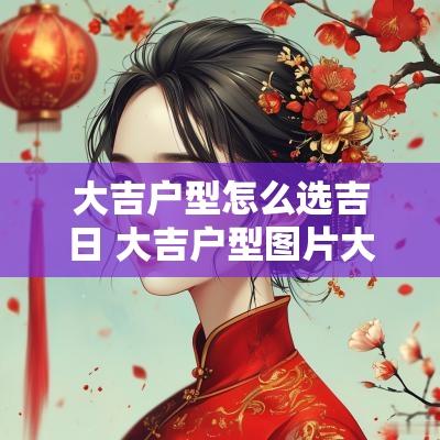 大吉户型怎么选吉日 大吉户型图片大全