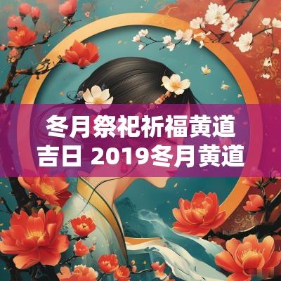 冬月祭祀祈福黄道吉日 2019冬月黄道吉日