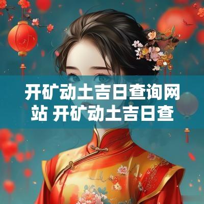 开矿动土吉日查询网站 开矿动土吉日查询2025
