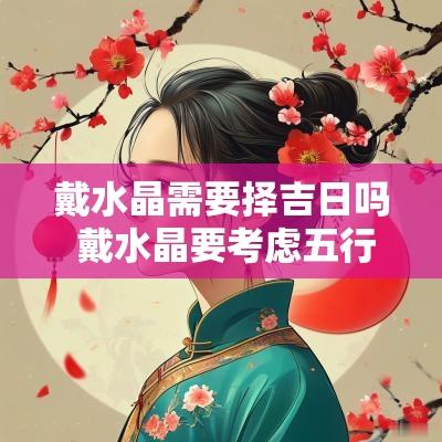 戴水晶需要择吉日吗 戴水晶要考虑五行吗