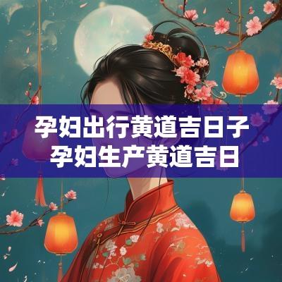 孕妇出行黄道吉日子 孕妇生产黄道吉日查询