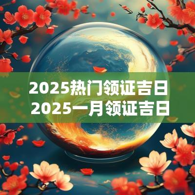 2025热门领证吉日 2025一月领证吉日大全