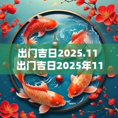 出门吉日2025.11 出门吉日2025年11月