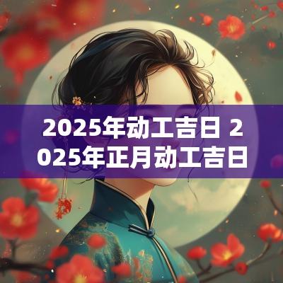 2025年动工吉日 2025年正月动工吉日吉时