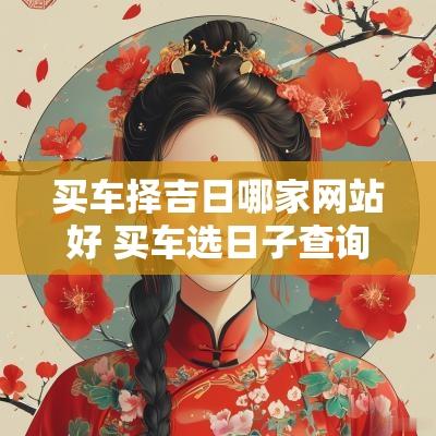 买车择吉日哪家网站好 买车选日子查询