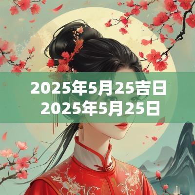 2025年5月25吉日 2025年5月25日