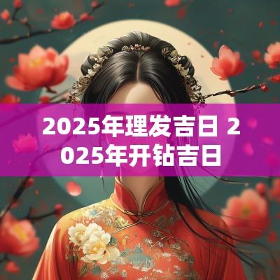 2025年理发吉日 2025年开钻吉日