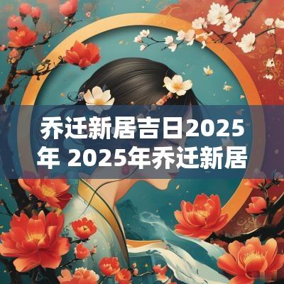 乔迁新居吉日2025年 2025年乔迁新居吉日1-12月