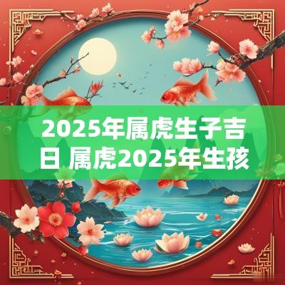 2025年属虎生子吉日 属虎2025年生孩子吉日