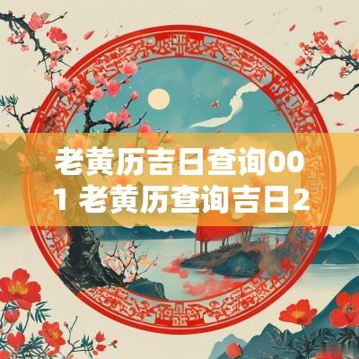 老黄历吉日查询001 老黄历查询吉日2025