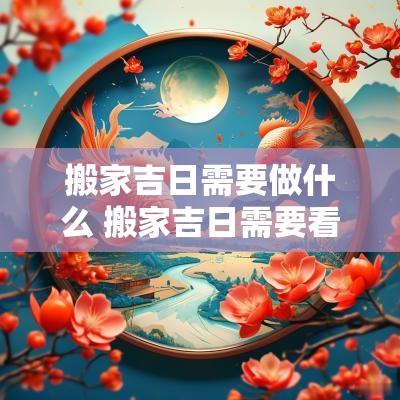 搬家吉日需要做什么 搬家吉日需要看星宿吗