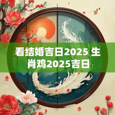 看结婚吉日2025 生肖鸡2025吉日