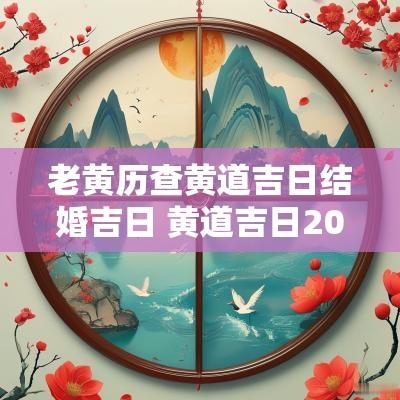 老黄历查黄道吉日结婚吉日 黄道吉日2025年老黄历安床吉日