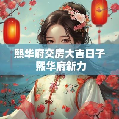 熙华府交房大吉日子 熙华府新力