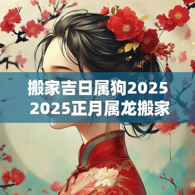 搬家吉日属狗2025 2025正月属龙搬家吉日