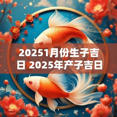 20251月份生子吉日 2025年产子吉日